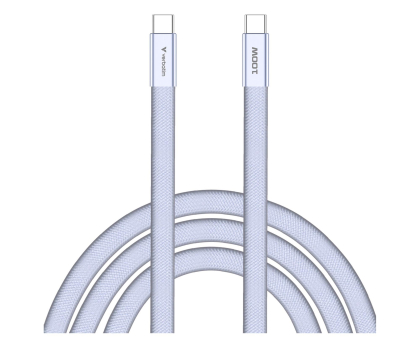 Kabel do smartfona Verbatim SoftTouch USB-C to C cable 100W 120 cm - Purple